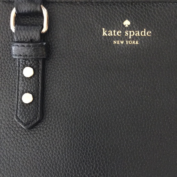 Kate Spade Black Leather Purse - Picture 7 of 17